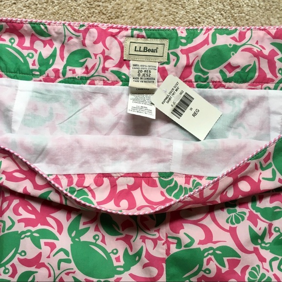NWT L L BEAN LOBSTER SKIRT - Picture 4 of 10